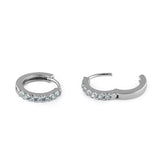 Sterling Silver Clear CZ Earrings